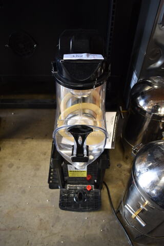 Narvon AURORA 1 Metal Commercial Single Hopper Slushie Machine. 120 Volts, 1 Phase. Tested and Does Not Power On