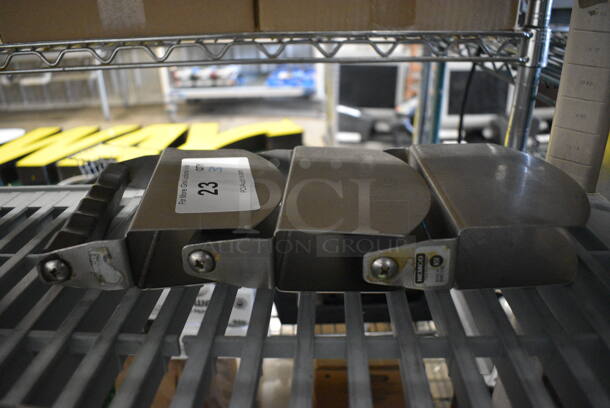 3 Nemco Model SMC100 Stainless Steel Rocking Salad Cutter Tosser. 6.5x1.5x6.5. 3 Times Your Bid! - Image 3 of 3