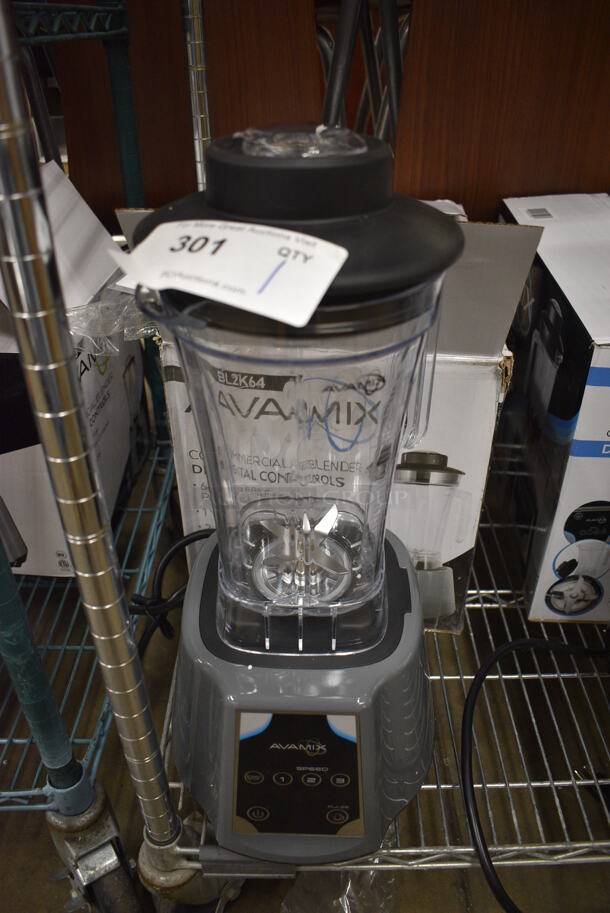 BRAND NEW SCRATCH AND DENT! 2021 AvaMix 928BL2K64 Metal Commercial Countertop Blender w/ Pitcher. 120 Volts, 1 Phase. 9x10x21. Tested and Working!
