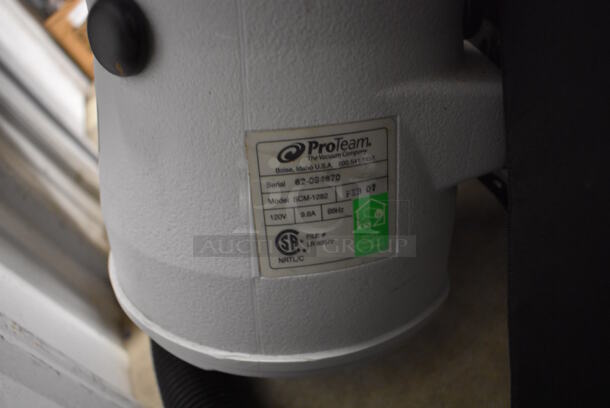 ProTeam SCM-1282 Commercial Backpack Vacuum Machine. 120 Volts, 1 Phase. 10x25x55. Tested and Working! - Image 5 of 5