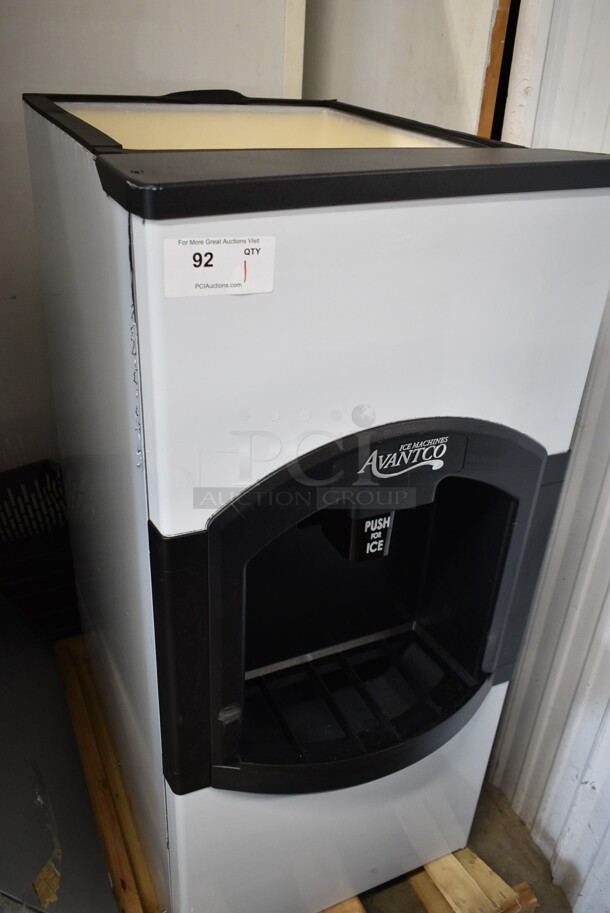 BRAND NEW SCRATCH AND DENT! 2024 Avantco 194HBN12022 22" Wide Hotel Ice Dispenser 120 lb. Capacity. 115 Volts, 1 Phase.  - Image 2 of 9