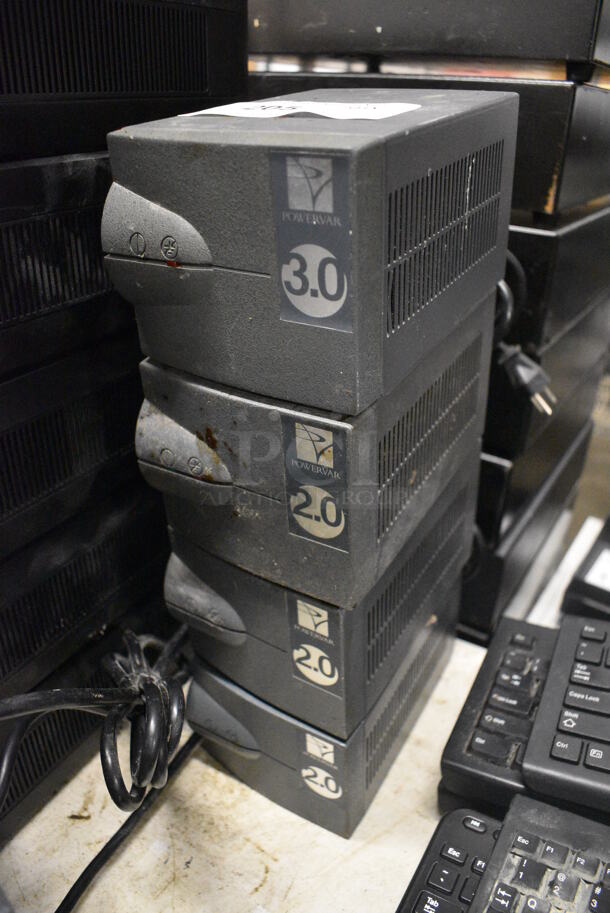 4 Powervar Model ABC202-11 Power Conditioners. 120 Volts, 1 Phase. 5x7.5x4. 4 Times Your Bid! - Image 2 of 4