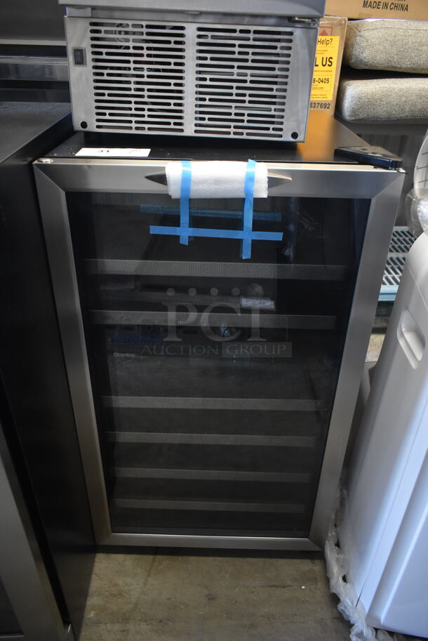 BRAND NEW SCRATCH AND DENT! Danby DWC286BLS-1 Stainless Steel 20 Inch Wine Cooler 38 Bottle w/ Dual Temperature Zones and Reversible Door. 115 Volts, 1 Phase. Tested and Working!
