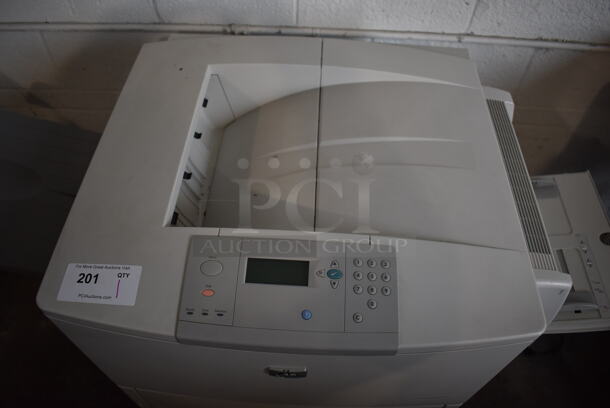 HP LaserJet 8040dn Floor Style Printer. 100-127 Volts, 1 Phase. 29x25x40 - Image 6 of 12