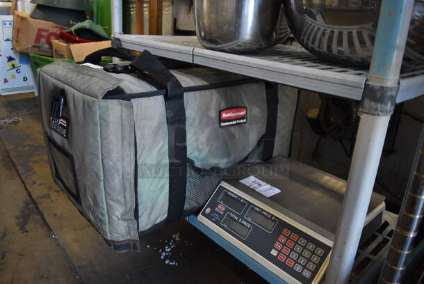 Rubbermaid Pro Serve Gray Front Load Portable Food Carrying Case. 17x27x15 - Image 5 of 6