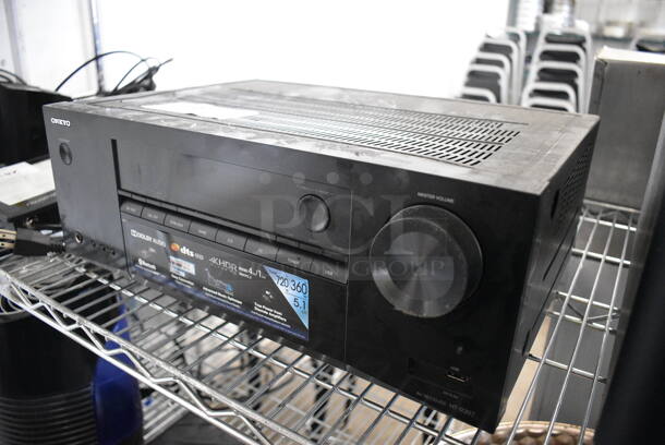 Onkyo Model HT-R397 AV Receiver. 17x12x7.5 - Image 2 of 3