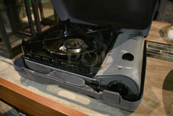 ChefMaster Metal Portable Butane Powered Single Burner Stove in Hard Case. 13.5x12x4.5. (bar) - Image 2 of 5