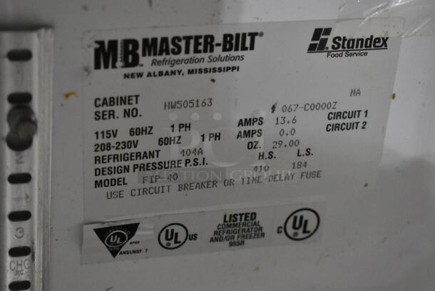 Master-Bilt FIP-40 Metal Commercial Floor Style Deli Display Case Merchandiser. 208-230 Volts, 1 Phase.  Tested and Does Not Power On - Image 8 of 8