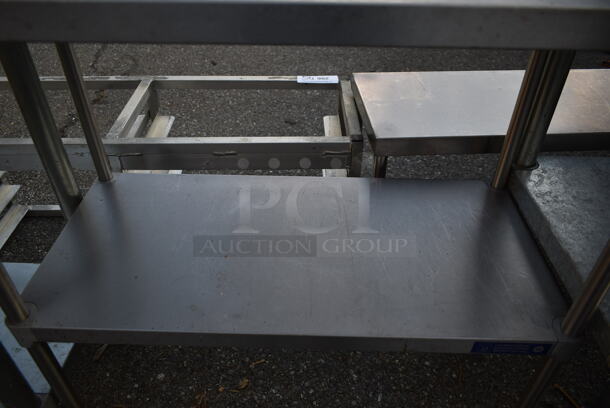 Stainless Steel Commercial Table w/ Metal Under Shelf. - Image 3 of 4