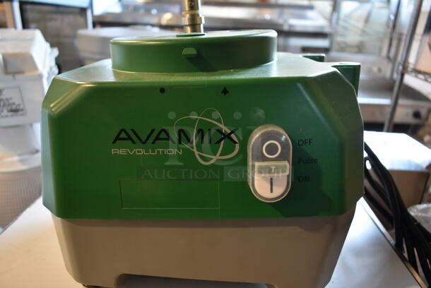 AvaMix VC60CN Revolution 928BASEFP1 Motor Base with Pulse Button for 1 hp Food Processors. 120 Volts, 1 Phase. Tested and Does Not Power On - Image 6 of 8