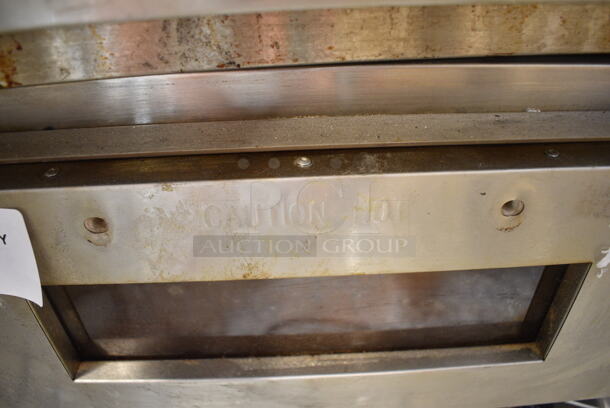 2023 Crosson CPO-160 Stainless Steel Commercial Countertop Electric Powered Pizza Oven w/ Cooking Stone. 120 Volts, 1 Phase. Tested and Working! - Image 5 of 7