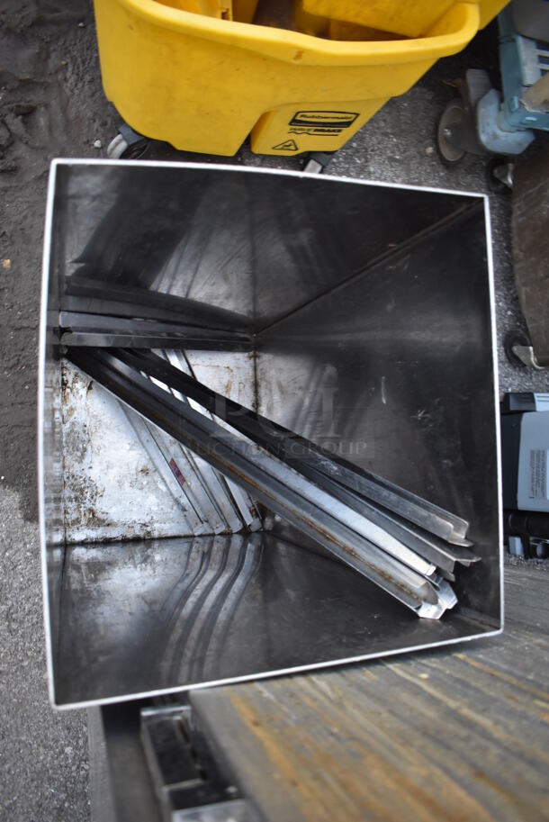 Stainless Steel Bin. 13x13x25 - Image 2 of 3