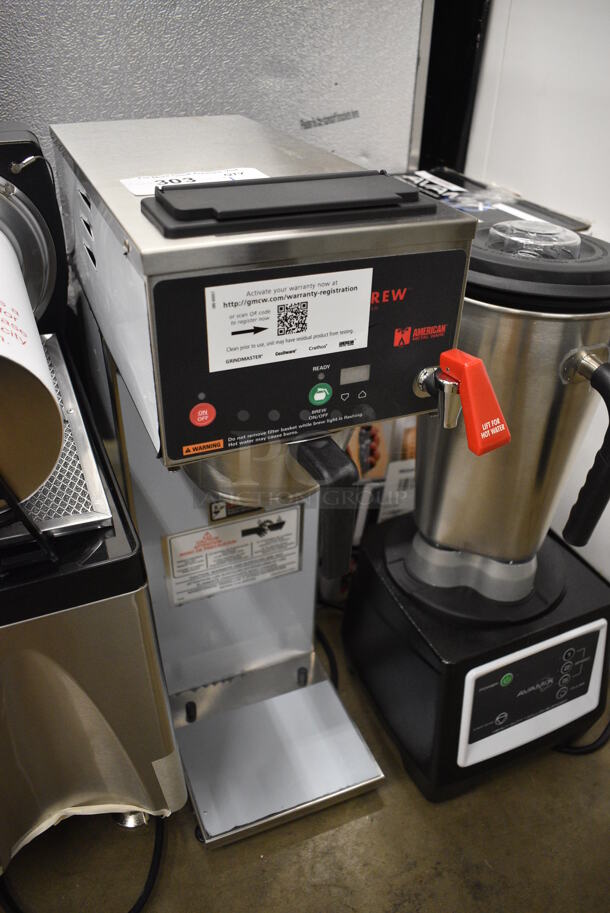 BRAND NEW! Grindmaster B-SAP PrecisionBrew Digital 2.5 Liter Single Automatic Coffee Machine w/ Hot Water Dispenser and Metal Brew Basket. 120 Volts, 1 Phase. 8x20.5x25. Tested and Working! - Image 3 of 6