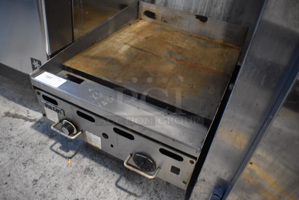 Vulcan Stainless Steel Commercial Countertop Natural Gas Powered Flat Top Griddle w/ Thermostatic Controls. 24x32x16 - Image 2 of 4