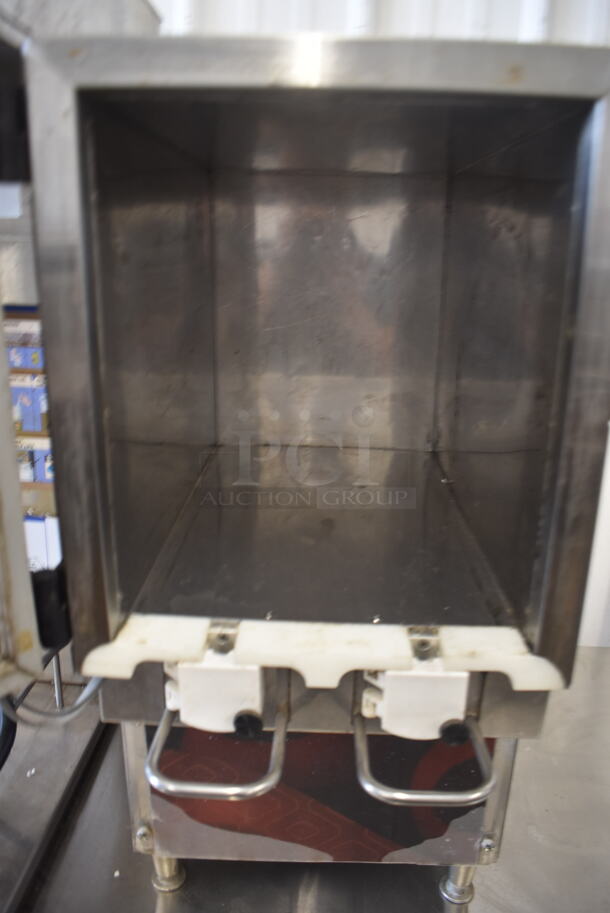 Sure Shot AC 220 Commercial Countertop Milk/Cream Liquid Dispenser On Galvanized Legs. Tested and Working! - Image 4 of 5
