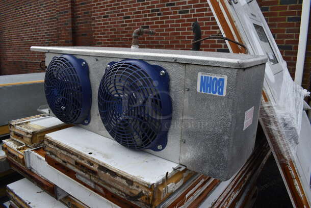 8'x9'x8' Walk In Freezer Box w/ Floor, Bohn Model ADT090AK Condenser and Copeland Compressor. 115 Volts, 1 Phase. Picture of the Unit Before Removal Is Included In the Listing. - Image 4 of 12