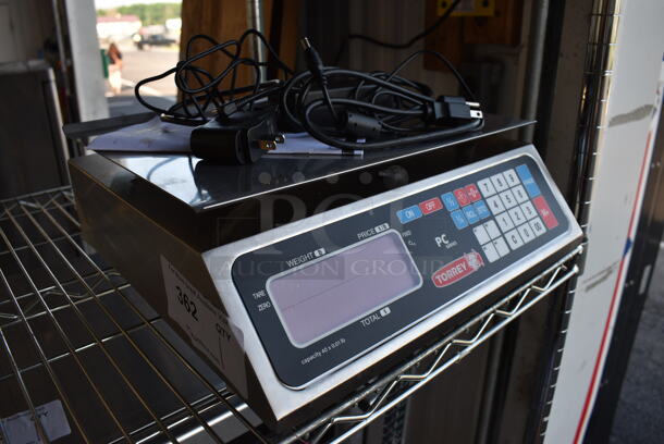 BRAND NEW! Torrey PC Series Stainless Steel Commercial Countertop Food Portioning Scale. 14x14x5  - Image 2 of 6