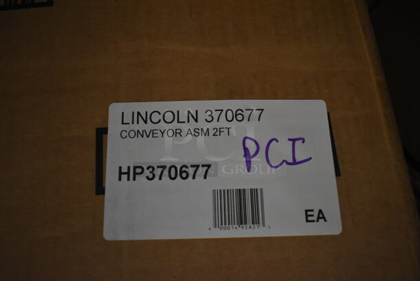 BRAND NEW SCRATCH AND DENT! Lincoln 370677 Conveyor Asm 2ft  - Image 3 of 3