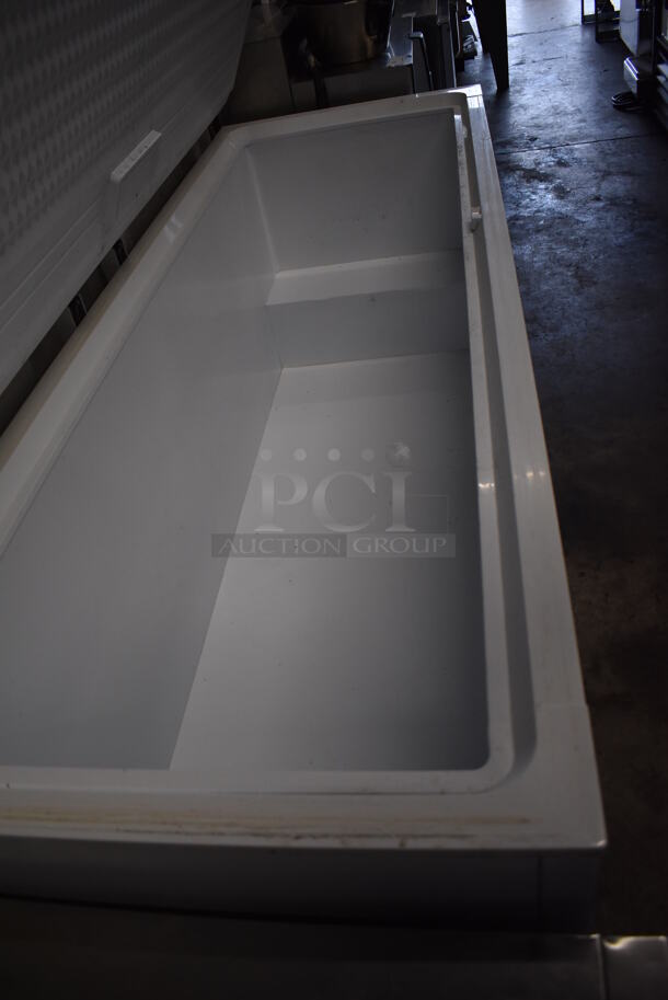 Kenmore Metal Chest Freezer. 83.5x32x32. Tested and Working! - Image 10 of 11