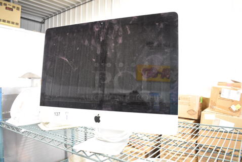 Apple A1418 All In One Computer. 100-240 Volts, 1 Phase. 