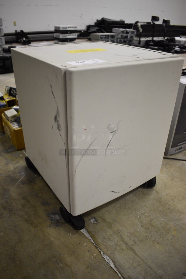 Metal Storage Unit on Wheels With Two Shelves (Main Building) - Image 2 of 4