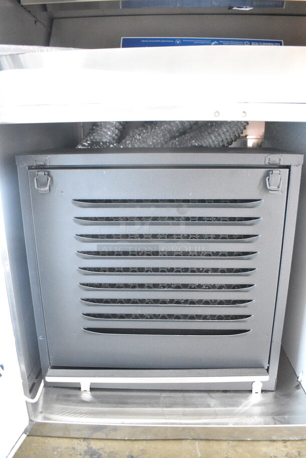 BRAND NEW SCRATCH AND DENT! TXR-YY01 Stainless Steel Commercial Purifier Smoke Eater. 220 Volts.  - Image 7 of 9