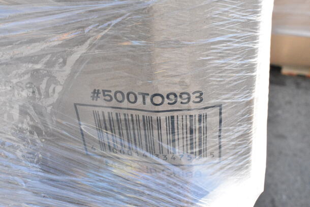 28 BRAND NEW Boxes Including 485WB9NEONW Straw 9" Wide Boba Neon, 182RRF14 Choice 10" x 14" Plastic Food Bag On A Roll - 1000/Case, 433CARTRAY2L EcoChoice Molded Fiber / Pulp 8-44 oz. 2-Cup Carrier with Large Tray - 100/Case, 500TO993 Choice 9" x 9" x 3" Microwaveable 3-Compartment Black / Clear Plastic Hinged Container - 100/Case, 395TO661 EcoChoice No PFAS Added 6" x 6" x 3" Bamboo / Bagasse Blend Take-Out Container - 500/Case, 966TALLFLDB Choice White Tall-Fold 6" x 13" Dispenser Napkin - 8000/Case, 795PTOKFT1 Choice 4 5/8" x 3 1/2" x 2 1/2" Kraft Microwavable Folded Paper #1 Take-Out Container - 450/Case, 130BSPORKWP Medium Weight Black Plastic Spork, 129MCR16B Choice 16 oz. Black 6 1/4" Round Microwavable Heavy Weight Container with Lid - 150/Case. 28 Times Your Bid!  - Image 7 of 12