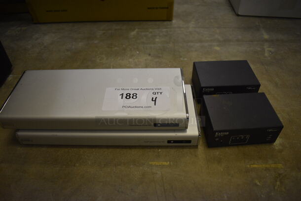 4 Polycom Real Presence Group 500 Webcam and Extron Group 500. 4 Times Your Bid! (Main Building)  - Image 1 of 6