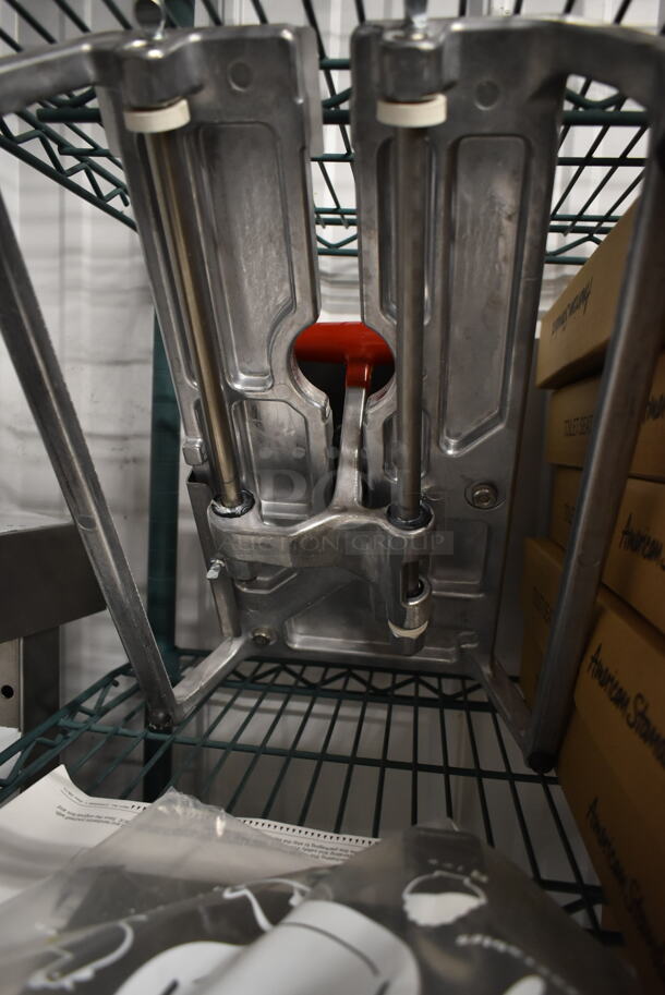 Vollrath 14223VK Metal Commercial Countertop Tomato Slicer.  - Image 5 of 7
