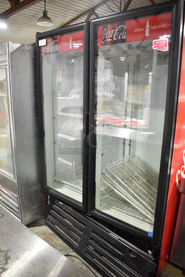 Imbera VRD43 ENERGY STAR Metal Commercial 2 Door Reach In Cooler Merchandiser w/ Poly Coated Racks. 115 Volts, 1 Phase. Cannot Test Due To Cut Power Cord - Image 2 of 6