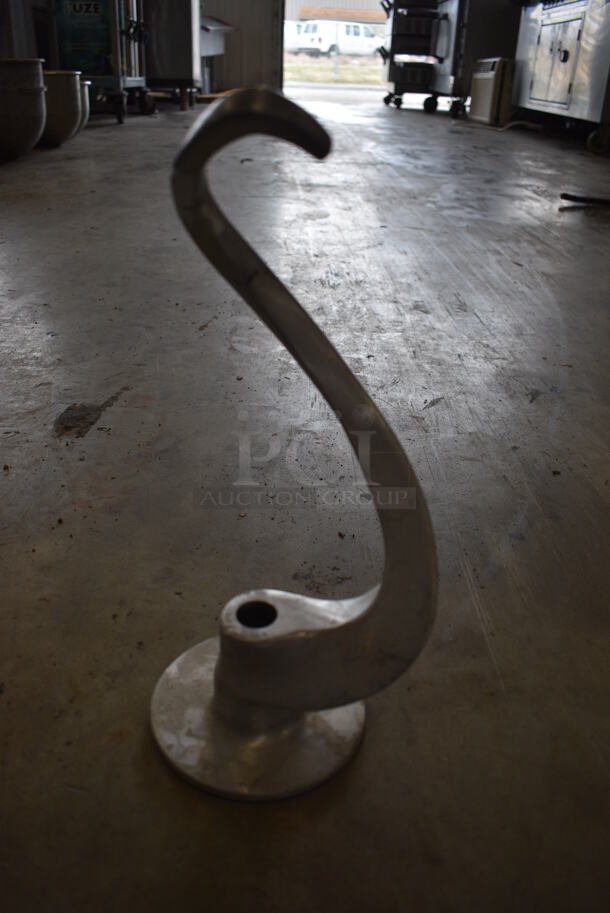 Metal Commercial Dough Hook for Hobart Mixer. 5x5x13 - Image 2 of 3