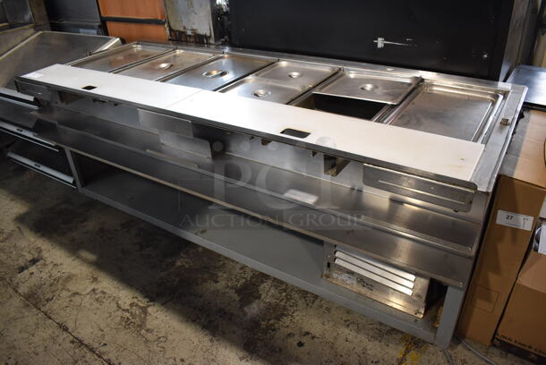 Duke SUB-FC-206-RT Stainless Steel Commercial Subway Prep Line Make Line. 120 Volts, 1 Phase. 86.5x35x33. Tested and Working! - Image 1 of 7
