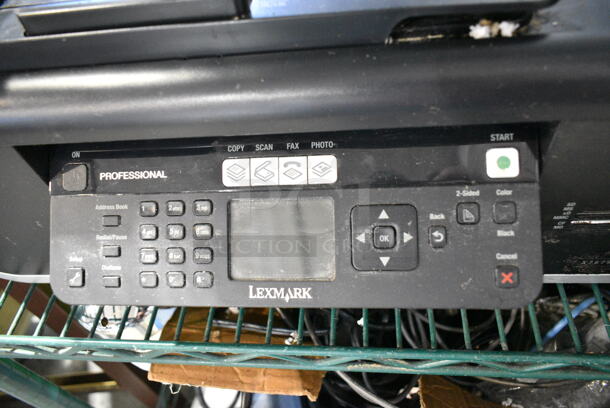 Lexmark X7675 Countertop Printer Scanner Copier.  - Image 4 of 9