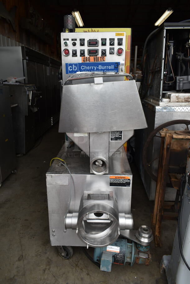 Cherry-Burrell 94001Z D Stainless Steel Commercial Floor Style HCIF Ingredient Feeder on Commercial Casters. 480 Volts, 3 Phase. - Image 2 of 8