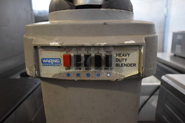 Waring 38BL19 Metal Commercial Countertop Blender w/ Metal Pitcher. No Lid. 120 Volts, 1 Phase. Tested and Working! - Image 5 of 6