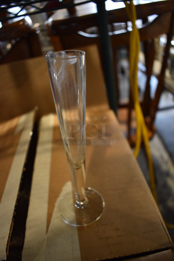 24 Stemmed Glasses. 2.25x2.25x7.75. 24 Times Your Bid! 