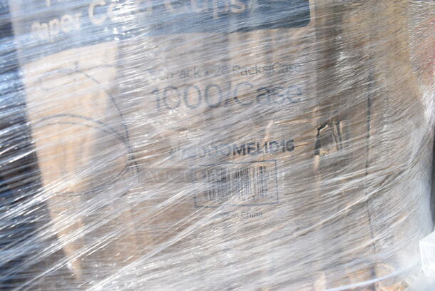 PALLET LOT of 15 BRAND NEW Boxes Including 2 Box 485UJ20NEON Choice 20" Neon Extra-Long Assorted Unwrapped Straw - 2000/Case, 346WSNSM Choice Medium Weight White Wrapped Plastic Spork, Straw, and Napkin Kit - 1000/Case, 129MCR32B Choice 32 oz. Black Round Microwavable Heavy Weight Container with Lid 7 1/4" - 150/Case, 760DOMELID16 Choice 12-22 oz. Translucent Cold Cup Dome Lid with Opening - 1000/Case. 15 Times Your Bid!  - Image 8 of 11