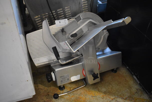 2012 Bizerba GSP H Stainless Steel Commercial Countertop Meat Slicer. 120 Volts, 1 Phase. 25x28x24. Cannot Test Due To Cut Power Cord - Image 4 of 7