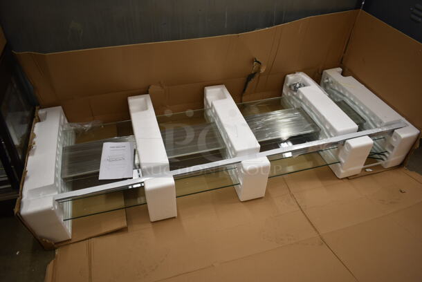 BRAND NEW SCRATCH AND DENT! Sneeze Guard Canopy for Freezer. - Image 1 of 5