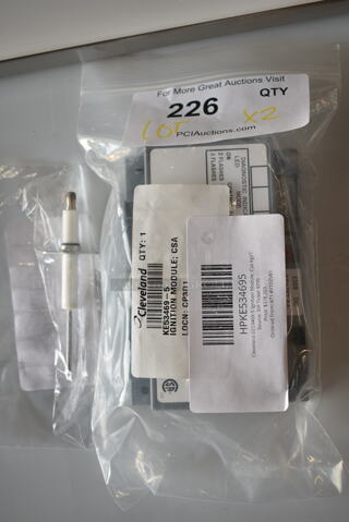 2 BRAND NEW SCRATCH AND DENT! Items; HPKE534695 Cleveland KE53469-5 Ignition Module; Csa Kgl/T, HPSK2477000 Cleveland SK2477000 Ignitor/Pilot Assy;T1/T4. 2 Times Your Bid!