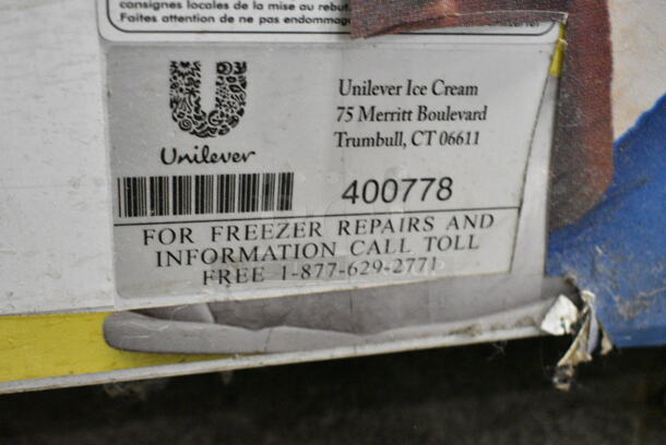 AHT RIO S Metal Commercial Chest Freezer Merchandiser on Commercial Casters. 115 Volts, 1 Phase. Tested and Working! - Image 7 of 7