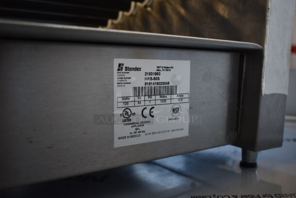 APW Wyott HRS-50S Stainless Steel Commercial Countertop Hot Dog Roller. 120 Volts, 1 Phase. Tested and Working! - Image 5 of 5