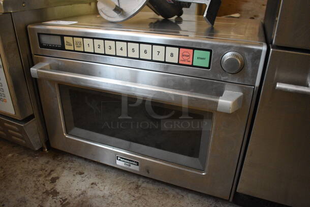 Panasonic Pro II NE-3280 Stainless Steel Commercial Countertop Microwave Oven. 26x23x19 - Image 2 of 6
