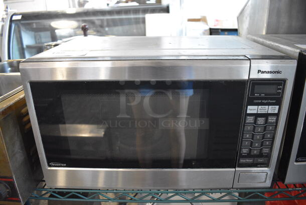 Panasonic Stainless Steel Countertop Microwave Oven. Does Not Come w/ Plate. 20.5x14x12