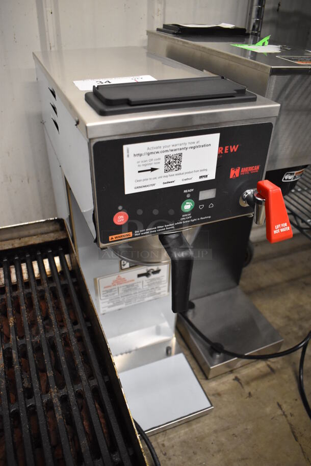 BRAND NEW! Grindmaster B-SAP PrecisionBrew Digital 2.5 Liter Single Automatic Coffee Machine w/ Hot Water Dispenser and Metal Brew Basket. 120 Volts, 1 Phase. 8x20x26. Tested and Working! - Image 3 of 5