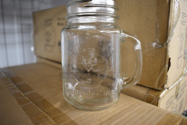 7 Boxes of 12 BRAND NEW Acopa 16 oz County Fair Drinking Jar Glasses. 4x3x5. 7 Times Your Bid! - Image 2 of 4