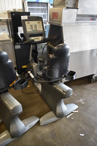 Matrix Commercial Floor Style Stationary Exercise Bicycle. Tested and Working!