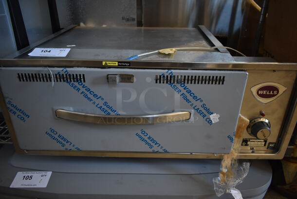 BRAND NEW! Wells RW16HD Stainless Steel Commercial Single Drawer Warming Drawer. 120 Volts, 1 Phase. Cannot Test Due To Missing Power Cord - Image 3 of 6