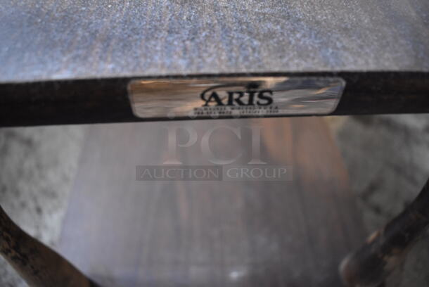 Wooden 3 Tier Cart on Commercial Casters. 42.5x18x31.5 - Image 5 of 5