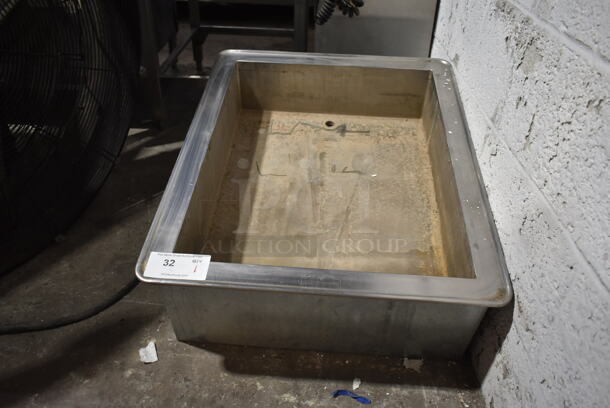 Atlas WH-2 Stainless Steel Commercial Cold Pan Drop In Bin. 120 Volts, 1 Phase. Tested and Working!
